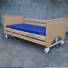 Lit se pliant électrique de soins de santé pluss âgé de pièce de soins à domicile d'AG-MC002 5-Function avec le panneau respirable de lit