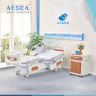 Le panneau réglable électrique du lit AG-BY004 avec de l'ABS joint lit d'hôpital d'assurance-maladie de patient le salut-bas