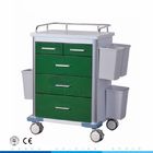 L'hôpital AG-GS002 multifonctionnel vert-foncé a utilisé le chariot médical de chariot à vendre