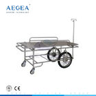 Chariot à patient de la livraison de secours d'hôpital de l'acier inoxydable AG-SS031