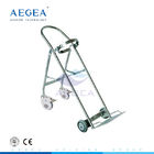 L'OIN de la CE AG-SS066 a approuvé le chariot à cylindre d'oxygène de gaz d'acier inoxydable d'hôpital