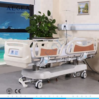 Lit électrique de CPR 7 d'OIN de la CE d'AG-BR002B de la fonction ICU d'hôpital réglable de pièce