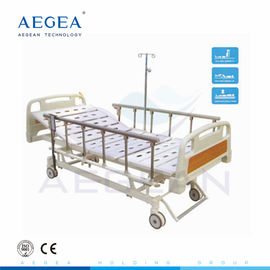 Lit d'hôpital électrique de soins intensifs médicaux de la tête de lit 3-Function de l'ABS AG-BM107 pour des maisons de repos